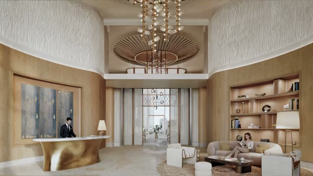 Residential Lounge — The Ritz-Carlton Residences, Al Maryah Island