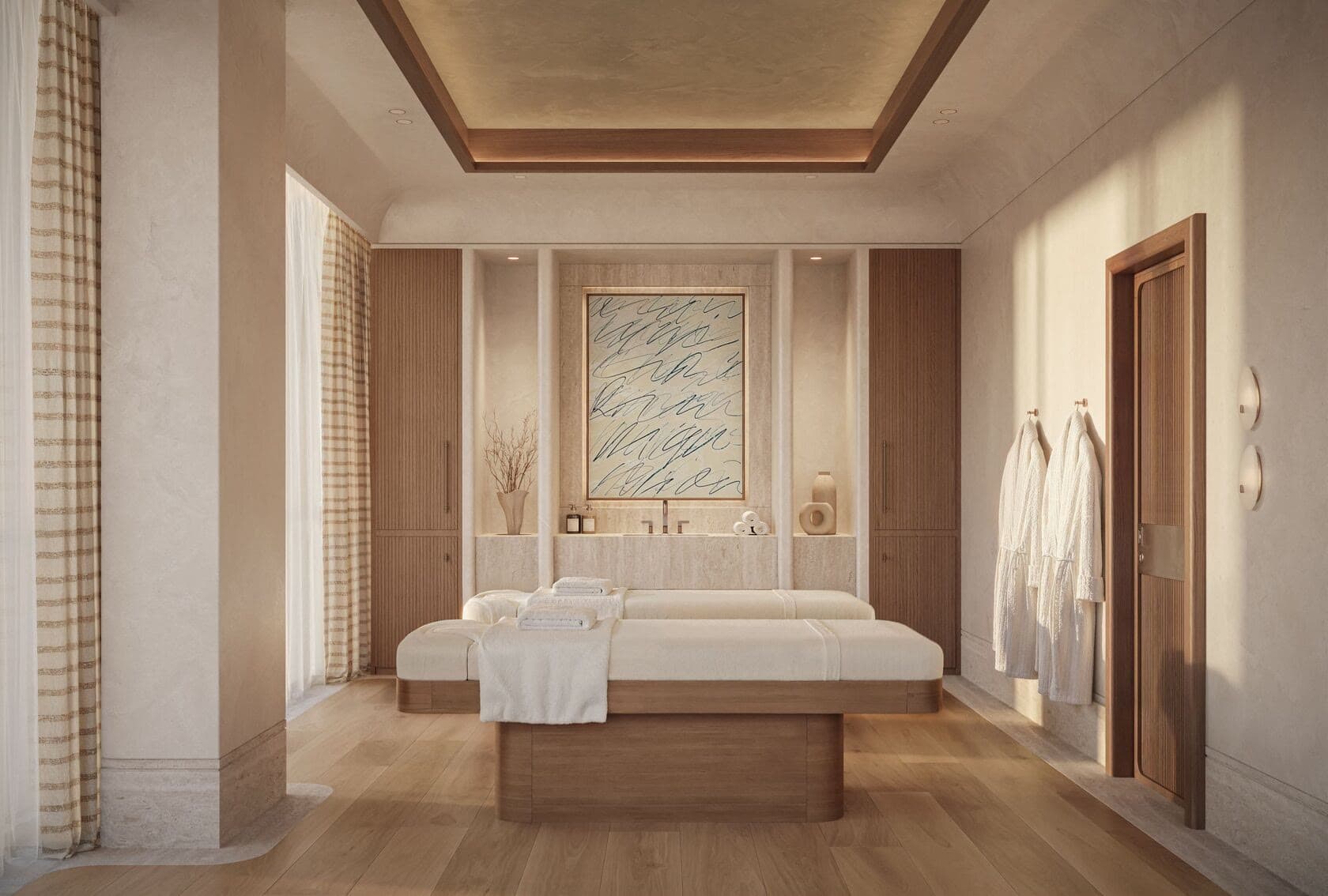 Spa, Sauna & Cold Plunge — The Ritz-Carlton Residences, Al Maryah Island