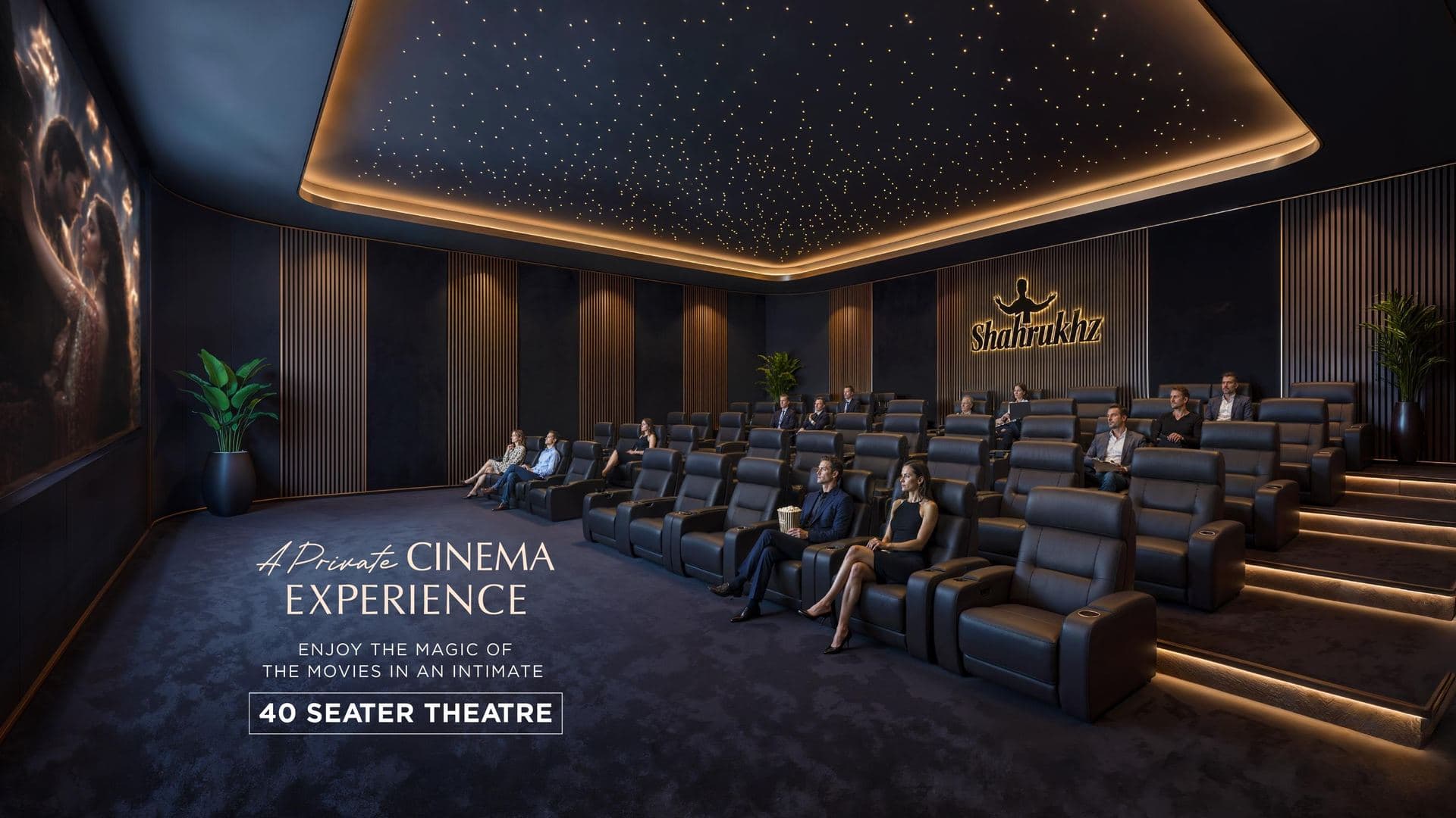 40-seat private cinema