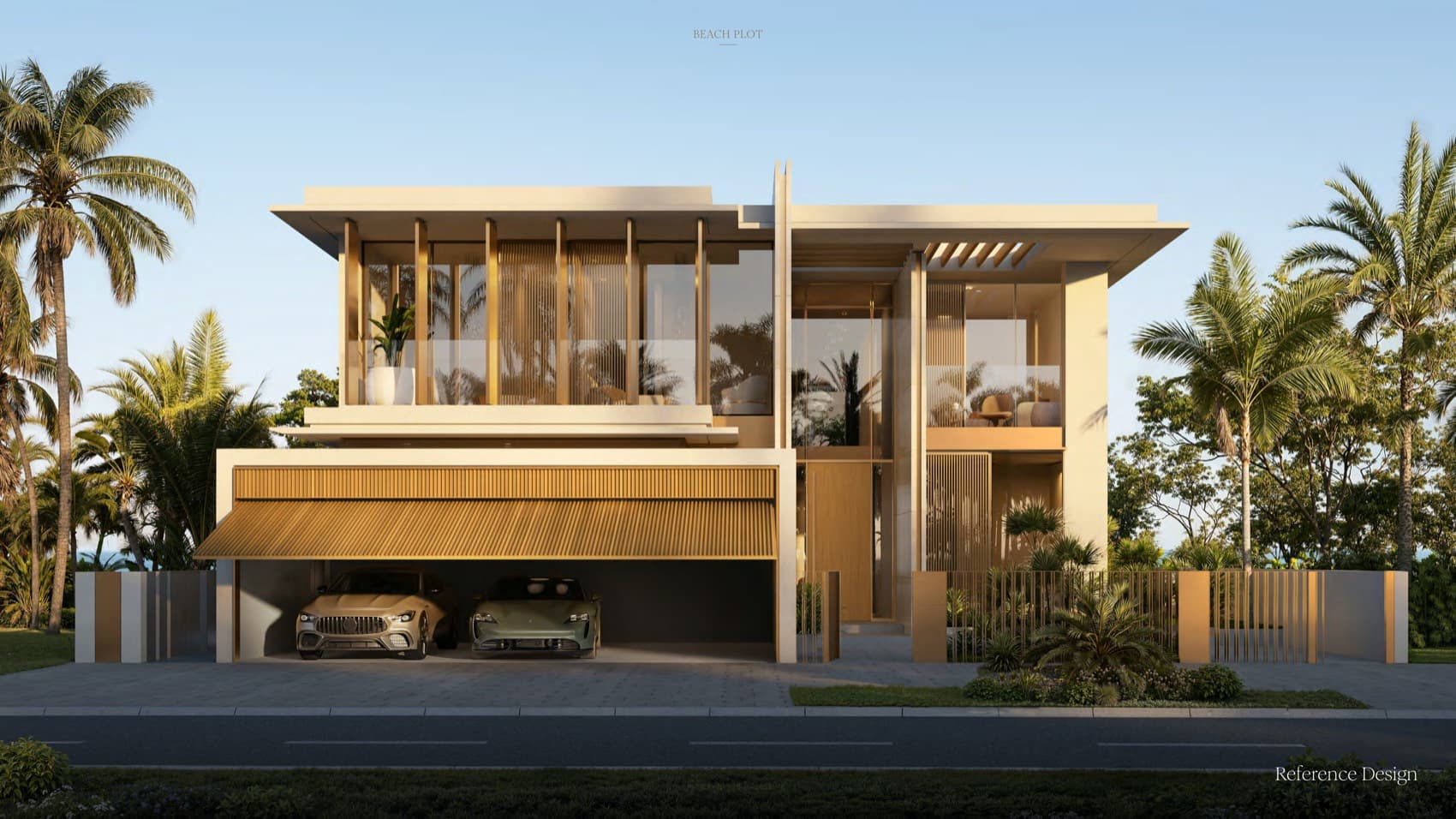 Beach plot · reference design — Bay Estate, Dubai Islands