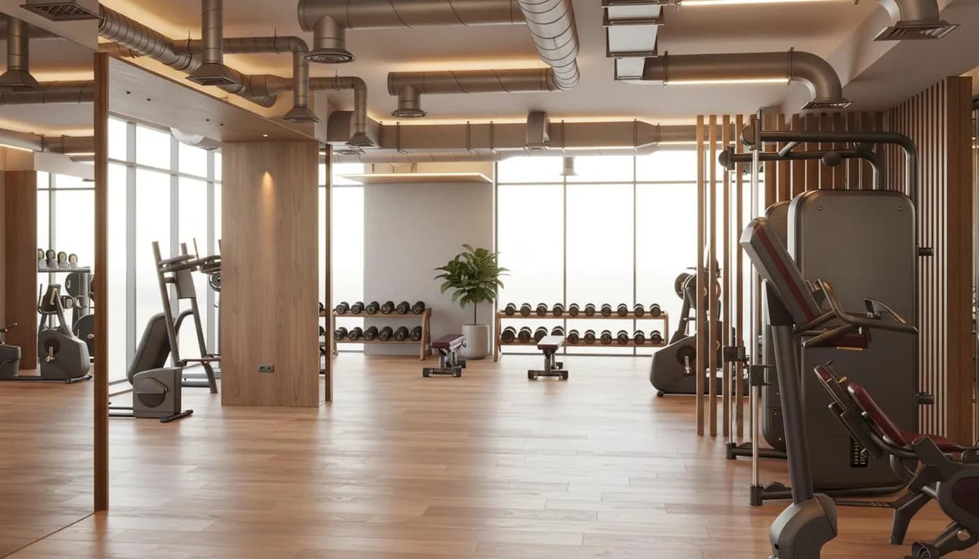 Gym at HOLM One