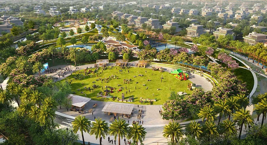 Nad Al Sheba Gardens masterplan — Fun Node