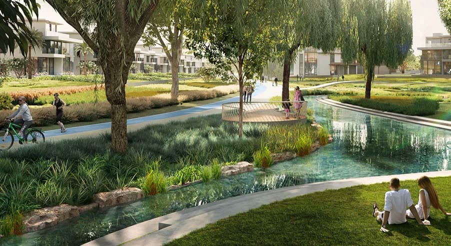 Nad Al Sheba Gardens masterplan — Five Senses Node