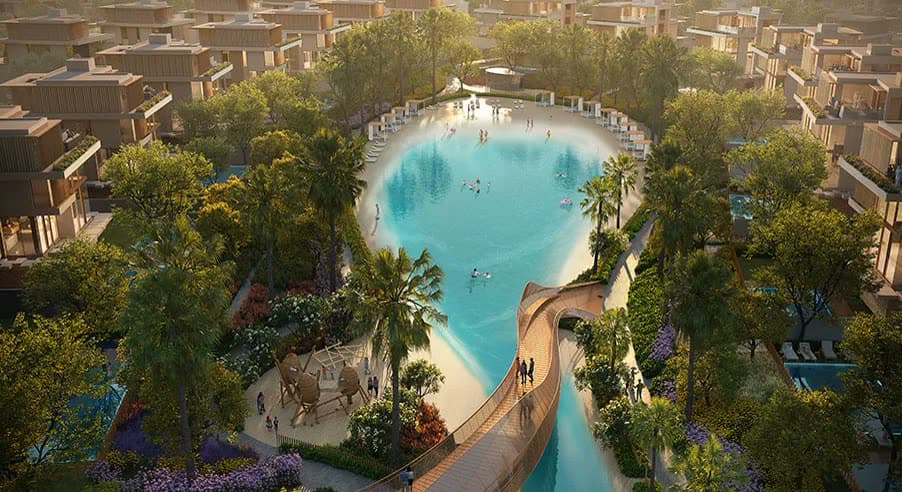 Nad Al Sheba Gardens masterplan — Lagoon Park 1