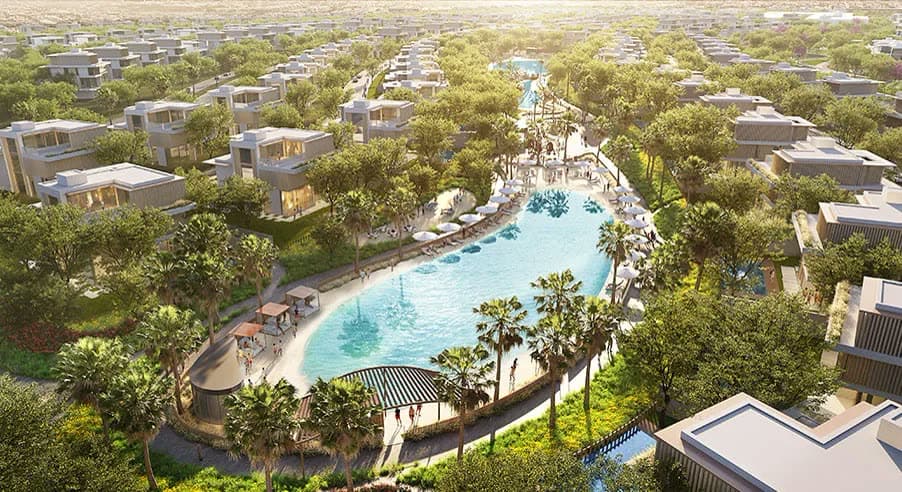 Nad Al Sheba Gardens masterplan — Lagoon Park 2