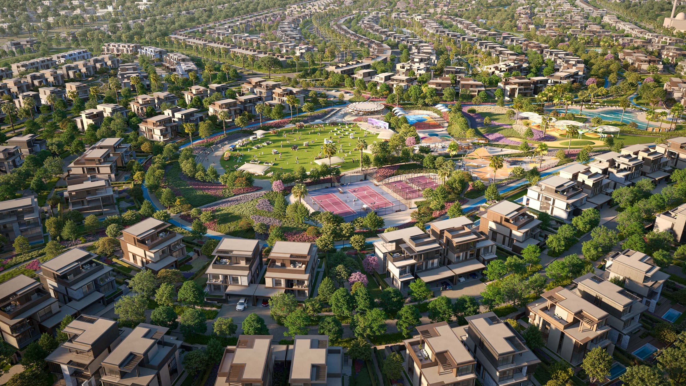 Nad Al Sheba Gardens — Sports facilities