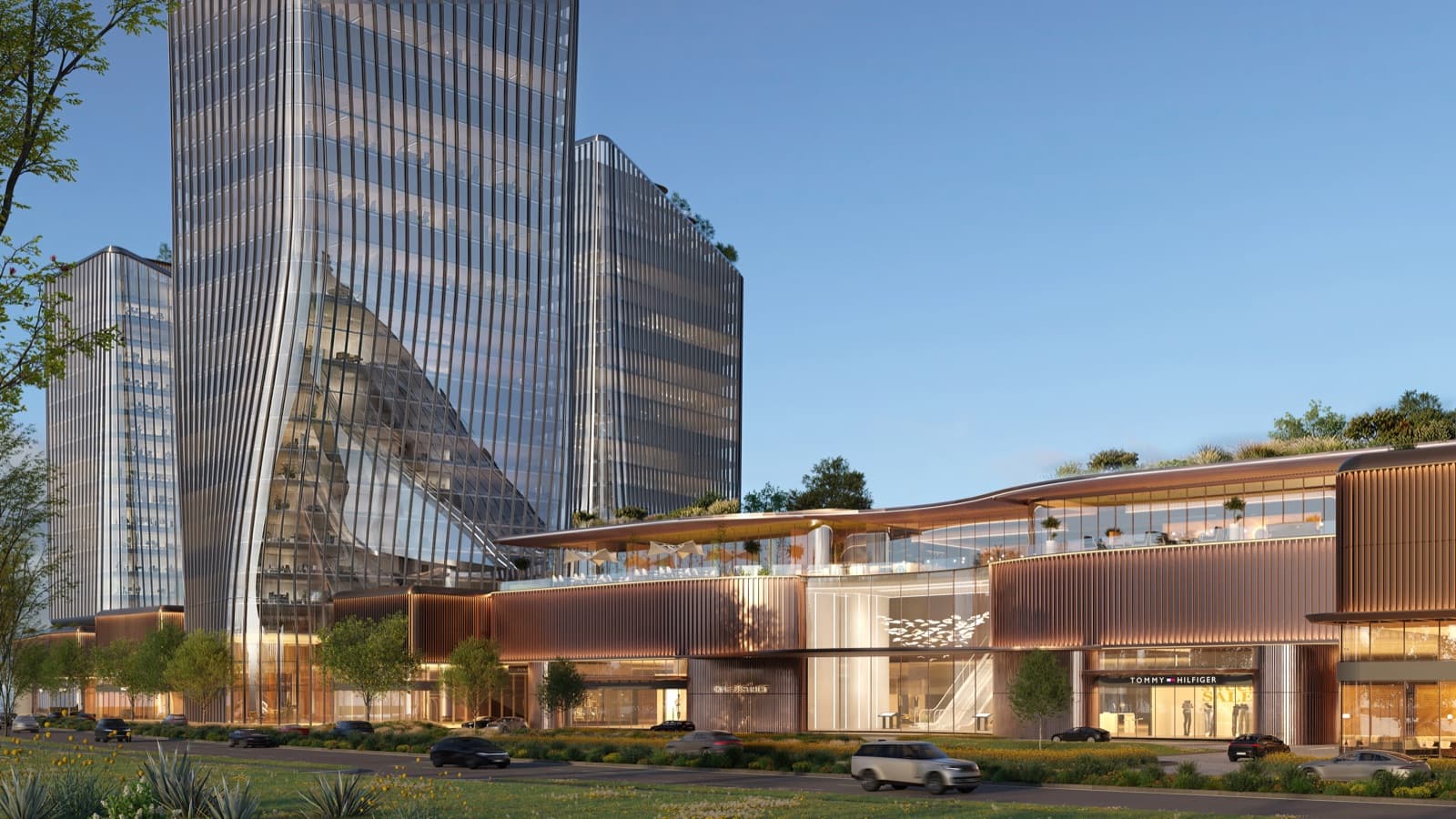 Integrated retail and mall destination at O1NE District