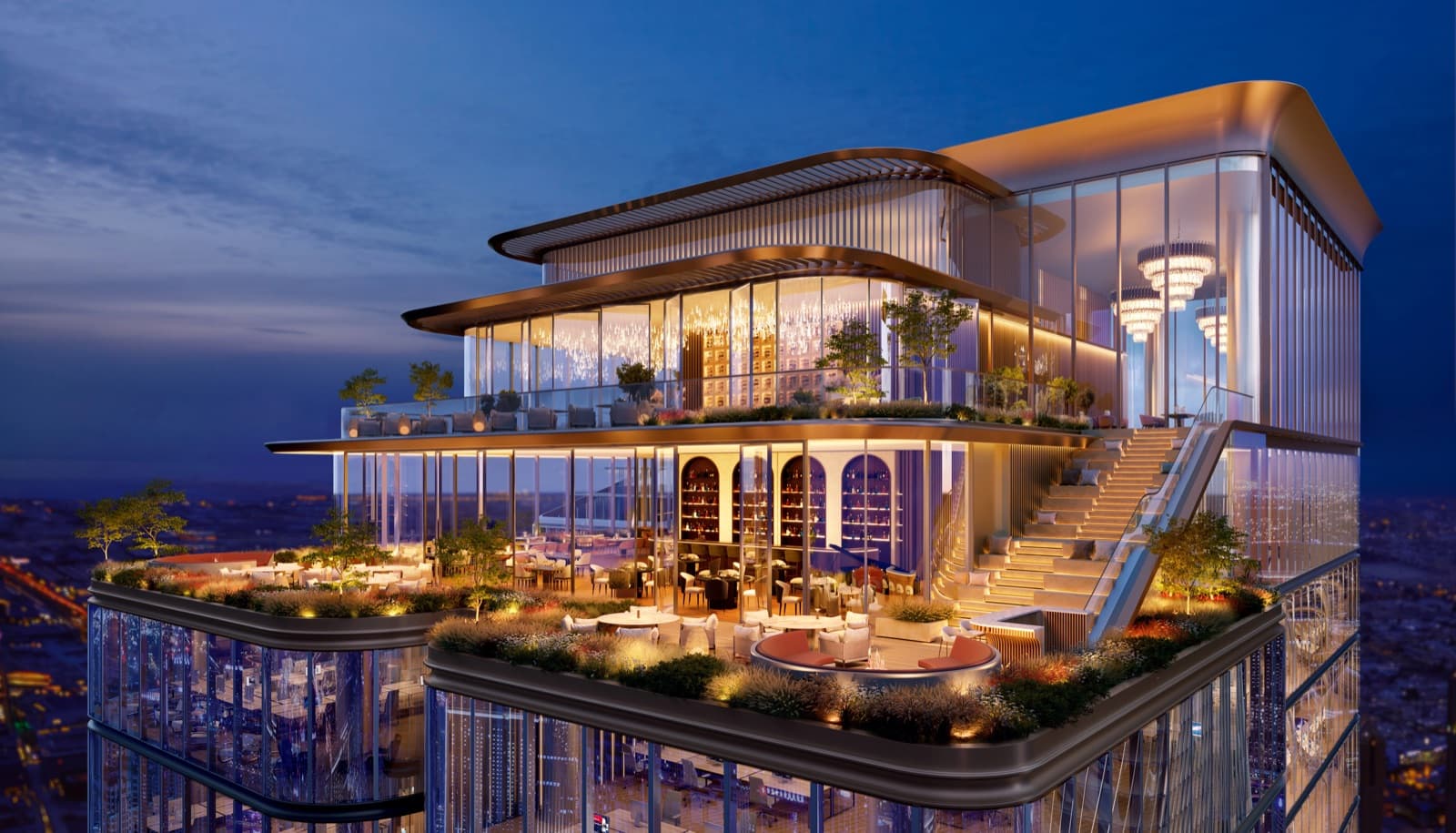 O1NE District — Rooftop F&B