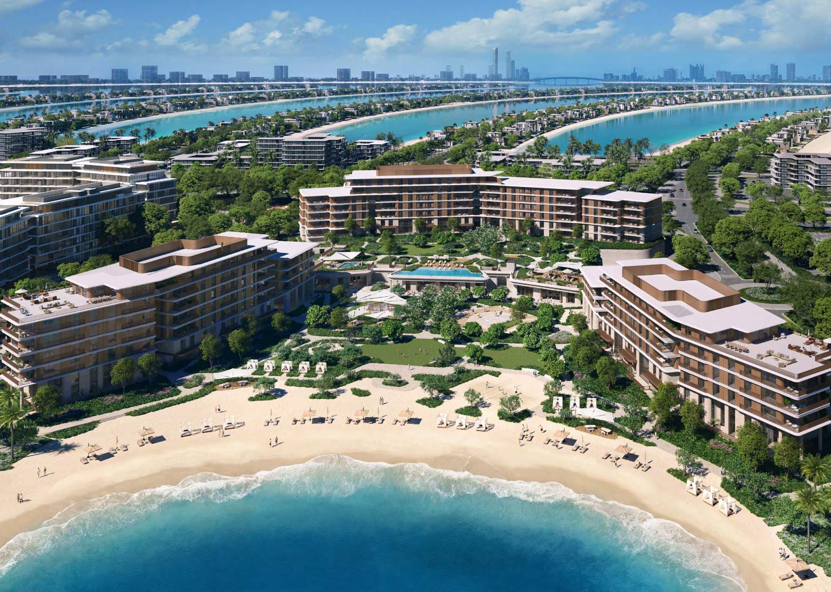 Palm Central Private Residences on Palm Jebel Ali