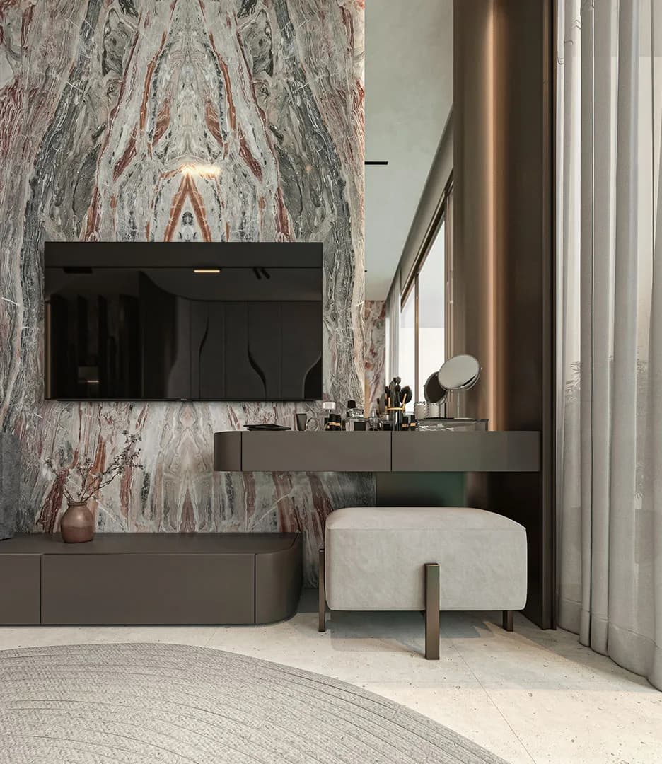 Living space at Peace Avenue