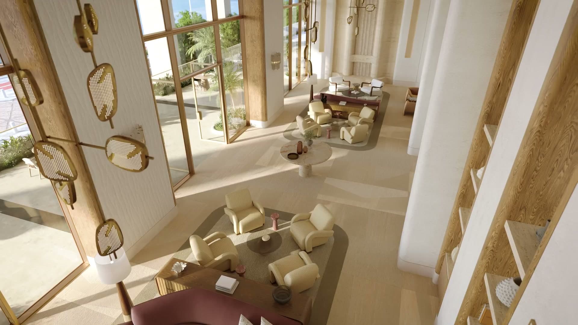 Pools, spa and cinema at The Ritz-Carlton Residences