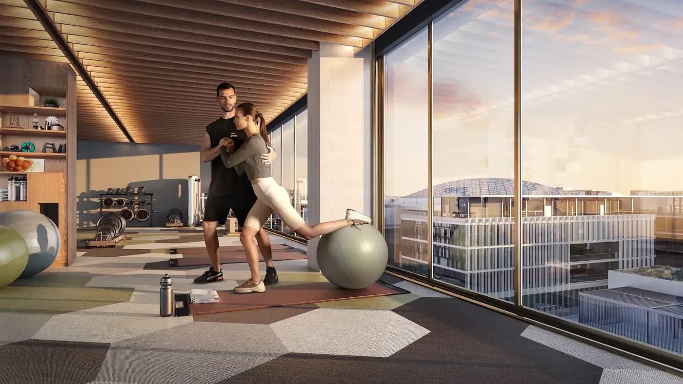 Gym at Saadiyat Grove