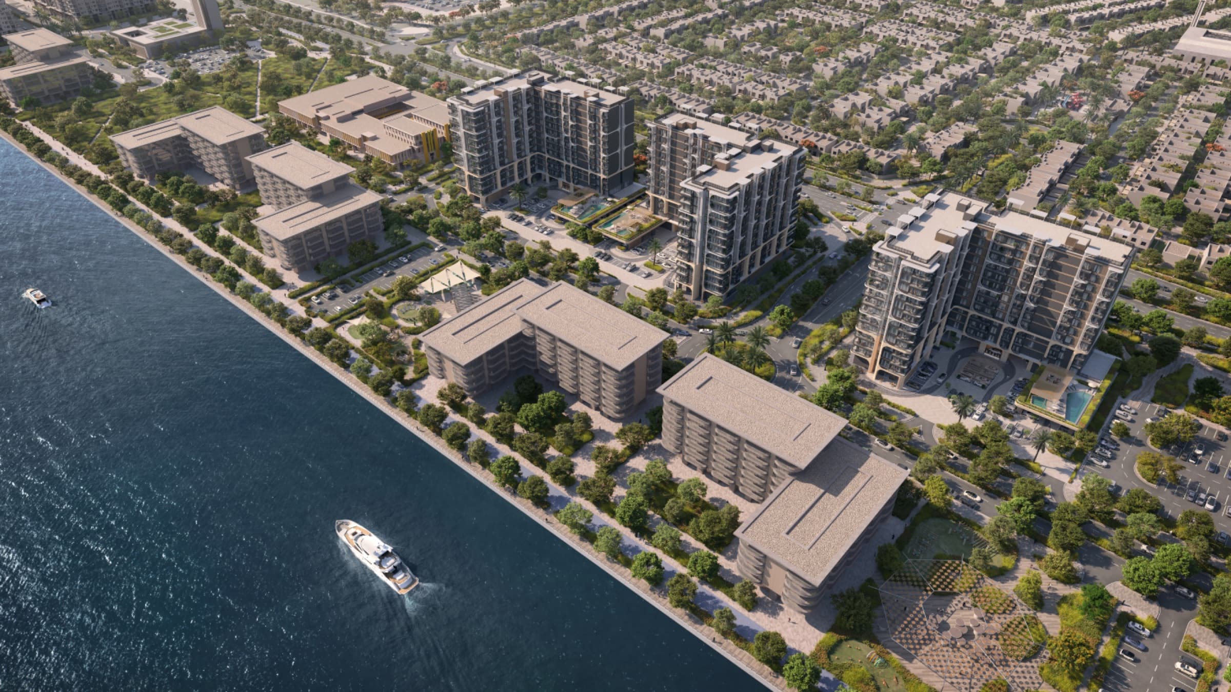 Yas Living by Aldar — canal-side homes on Yas Island