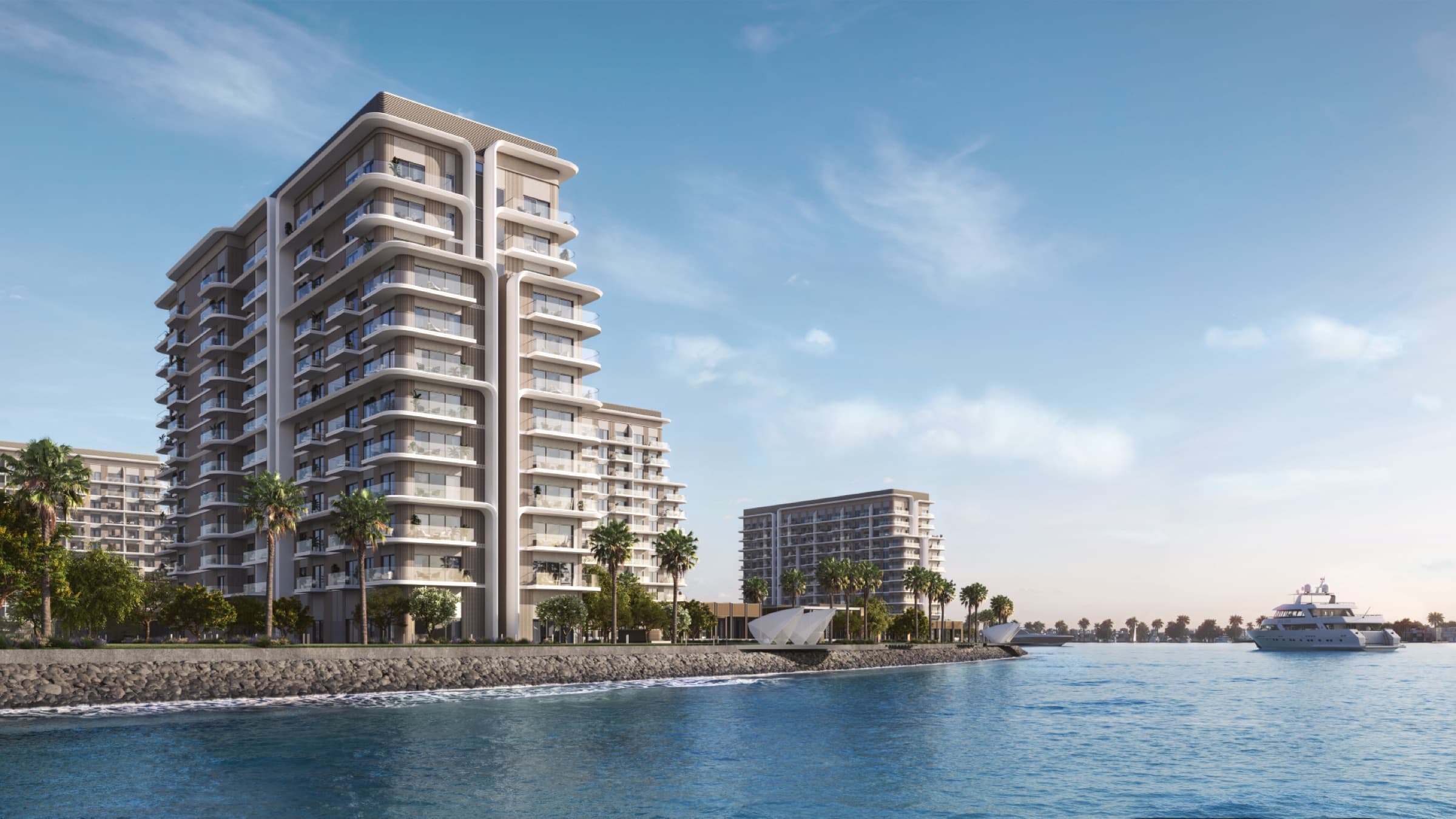 Yas Riva Residences by Aldar — waterfront apartments on Yas Island's northern coast
